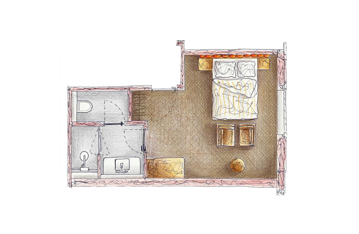 Das James Flensburg Bagian luar foto A plan of a typical room